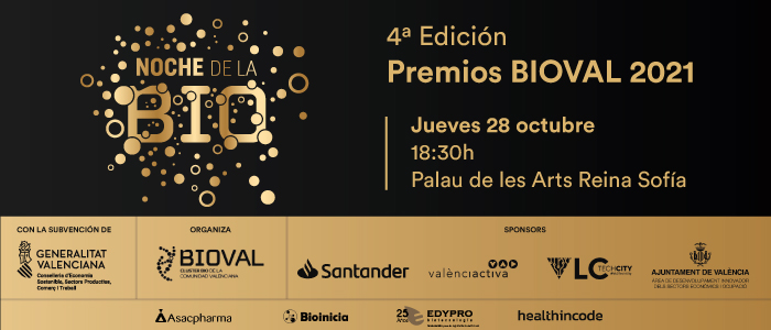 4ª ed. Noche de la Bio y Entrega de Premios Bioval 2021
